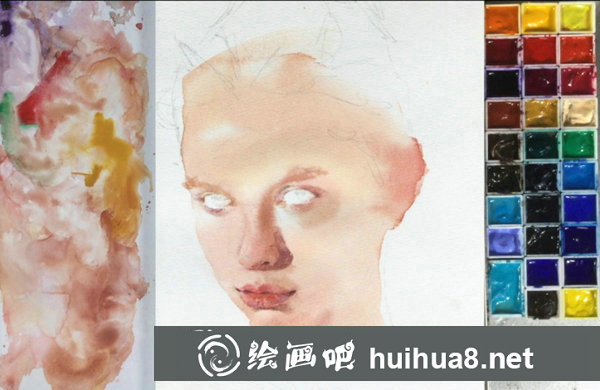 簡單的水彩人物畫教程