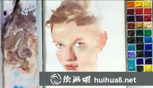 簡單的水彩人物畫教程