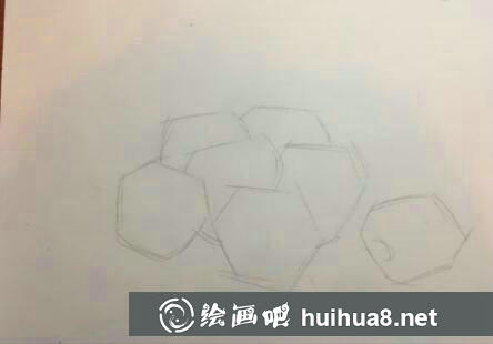 油畫棒畫櫻桃步驟