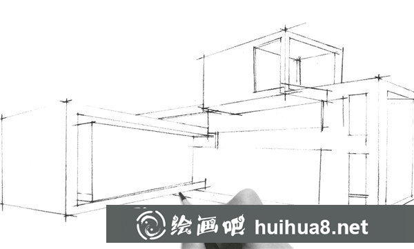 現(xiàn)代建筑速寫步驟教程