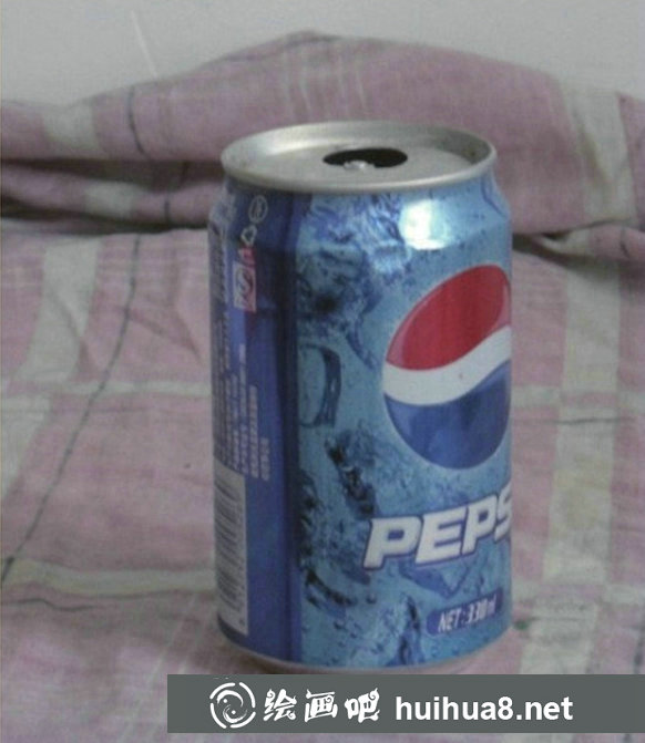 水粉可樂怎么畫?