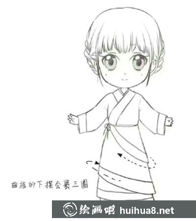 漢服繪制完成