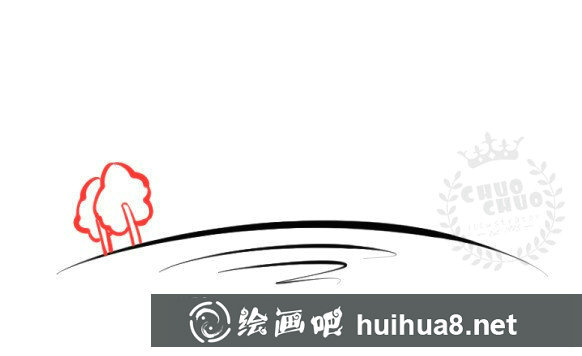 兒童畫我的校園怎么畫?