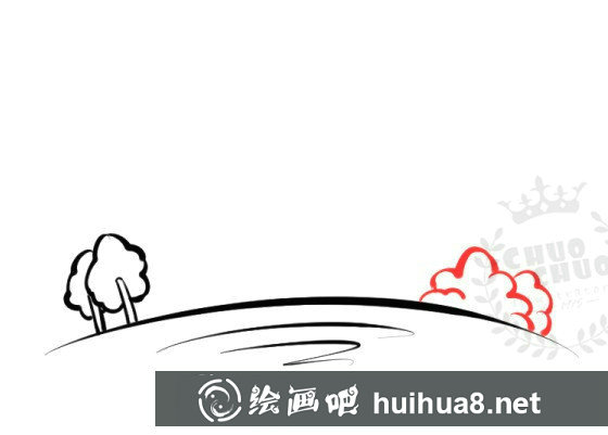 兒童畫我的校園怎么畫?