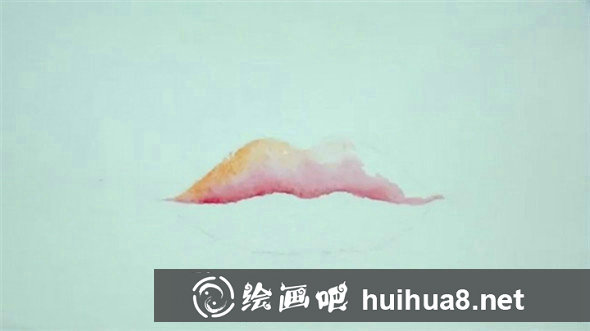 櫻花底色繪制