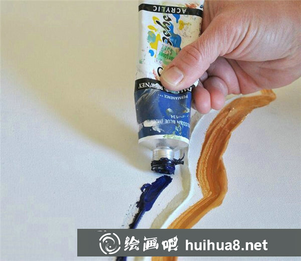 創(chuàng)意丙烯畫(huà)繪制方法