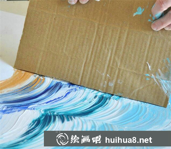 創(chuàng)意丙烯畫(huà)繪制方法