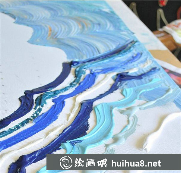 創(chuàng)意丙烯畫(huà)繪制方法
