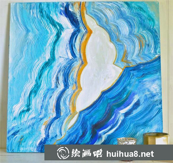 創(chuàng)意丙烯畫(huà)繪制方法