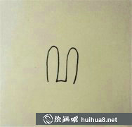 兒童畫教程簡(jiǎn)單可愛小兔子畫法