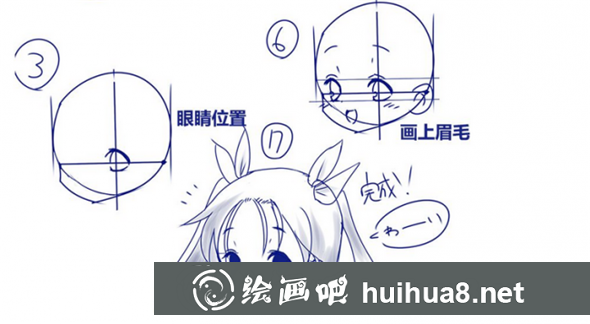 漫畫頭部畫法：各種角度的頭部具體畫法