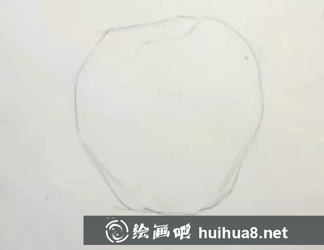 油畫棒畫蘋果