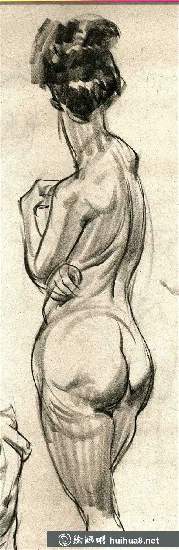 速寫(xiě)入門(mén)：四種不同形態(tài)的女人體動(dòng)態(tài)直線速寫(xiě)教程