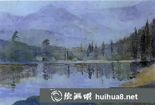 油畫(huà)技法之刮除法