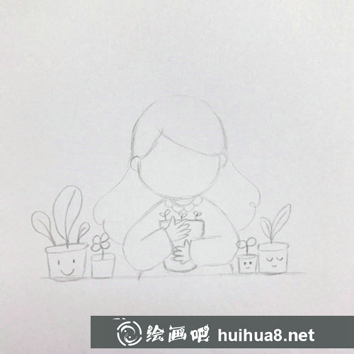 畫小女孩簡(jiǎn)單又漂亮
