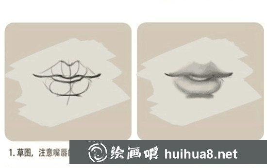 CG插畫基礎(chǔ)教程：如何繪制生動的人物五官與嘴唇