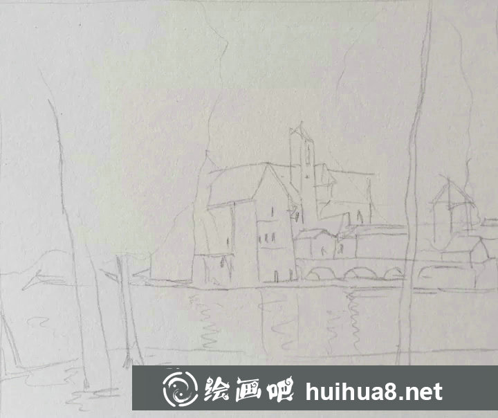 簡(jiǎn)易油畫(huà)棒風(fēng)景畫(huà)教程