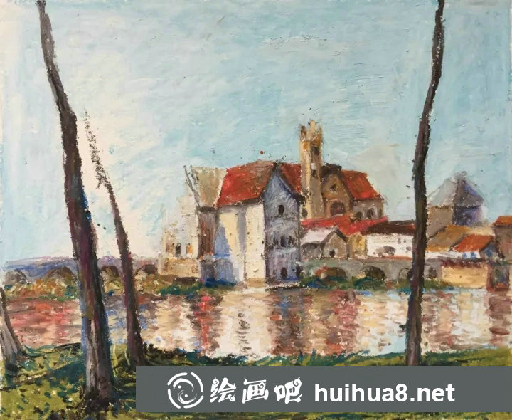 簡(jiǎn)易油畫(huà)棒風(fēng)景畫(huà)教程