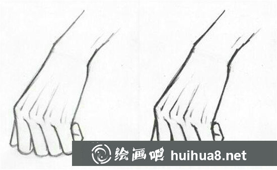 手繪教程：手部線條的流暢之美