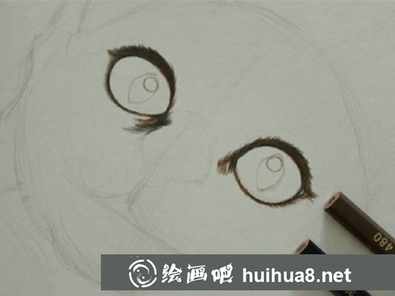 彩鉛畫(huà)貓咪手繪教程
