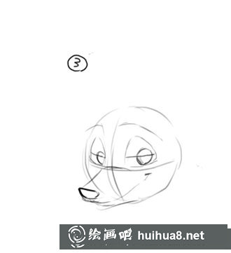 瘋狂動(dòng)物城尼克怎么畫