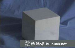 水粉畫入門教程正方體步驟