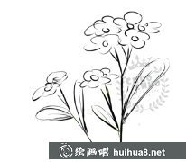 兒童畫(huà)技巧：描繪美麗小花步驟全解