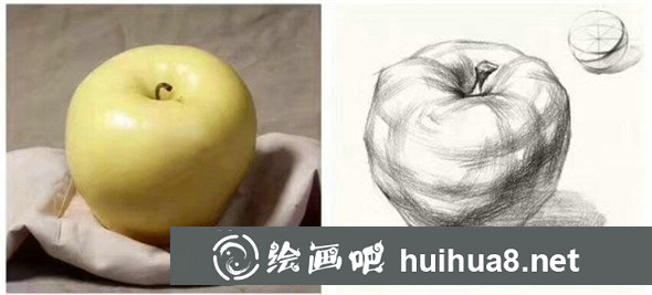 單體素描：蔬菜水果單體素描組合教程