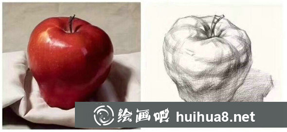 單體素描：蔬菜水果單體素描組合教程