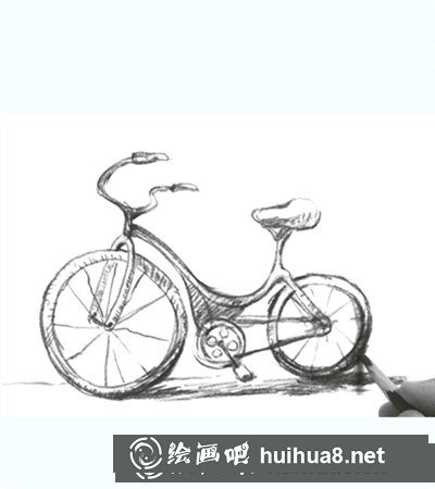 速寫(xiě)自行車(chē)