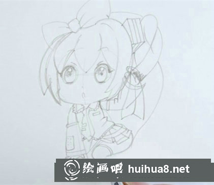 Q版初音未來漫畫教程