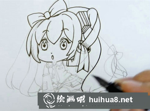 Q版初音未來漫畫教程