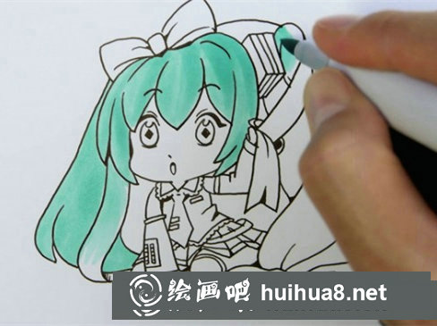 Q版初音未來漫畫教程