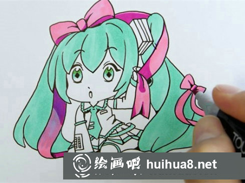 Q版初音未來漫畫教程