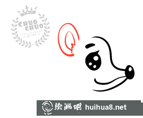 兒童畫刺猬的畫法