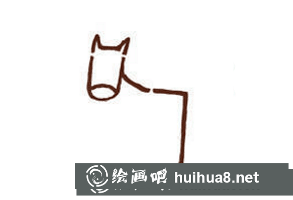 兒童畫教程：簡單的斑馬畫法