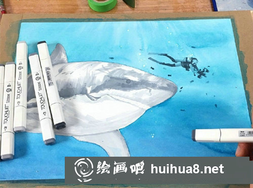 手繪可愛小熊背景