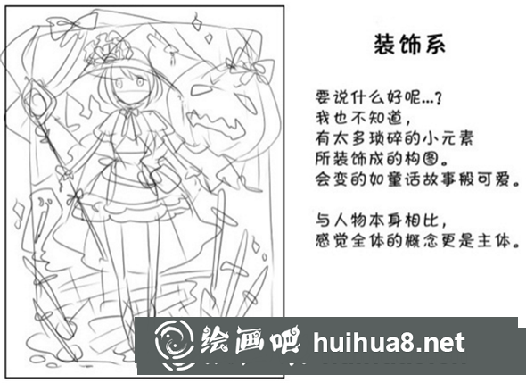 裝飾系列構(gòu)圖示例
