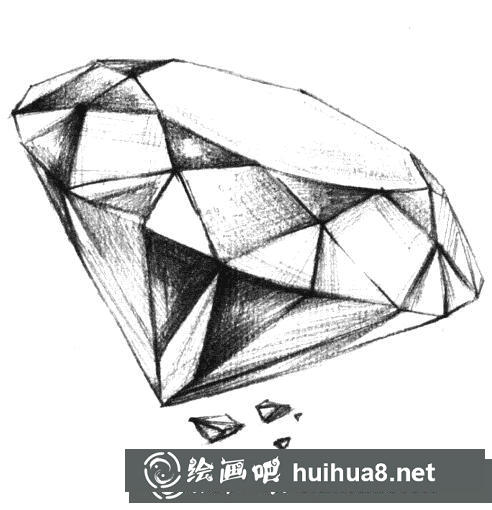 素描鉆石臨摹圖