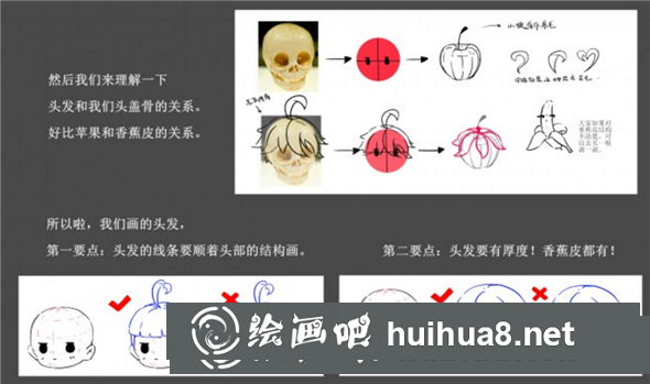 漫畫教程：Q版人物頭發(fā)繪制技巧解析