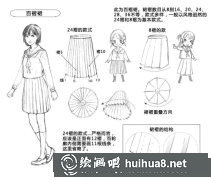 漫畫百褶裙繪制攻略