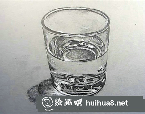 素描玻璃杯怎么畫(huà)