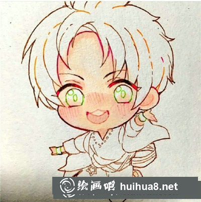 漫畫小男生畫法步驟