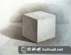 幾何體素描入門教程素描正方體