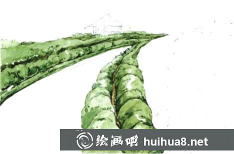 簡單的水彩畫風(fēng)景教程