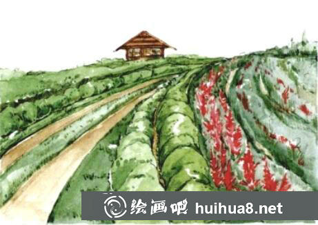 簡單的水彩畫風(fēng)景教程