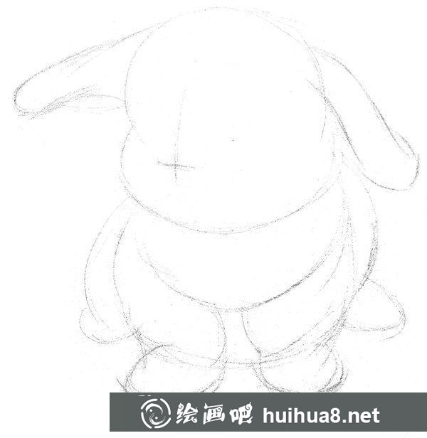 兔子的素描畫法