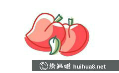 水蜜桃兒童畫(huà)教程