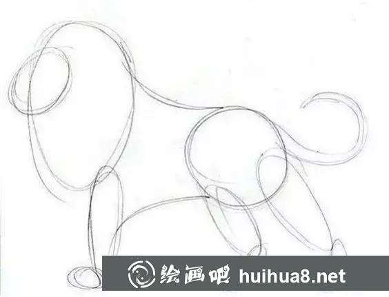 獅子速寫畫法