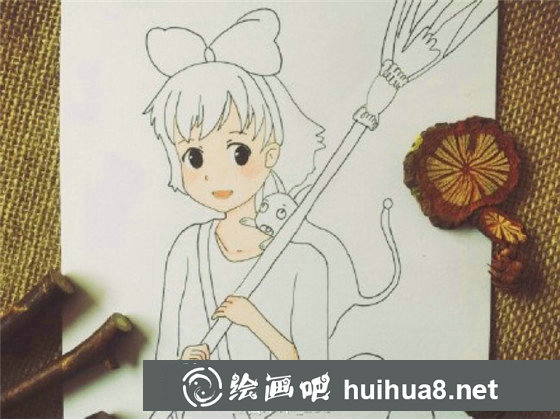 手繪漫畫教程：繪制一個夢幻小精靈
